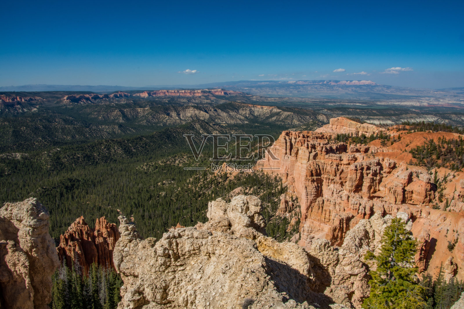 从布莱斯的彩虹点观看照片摄影图片