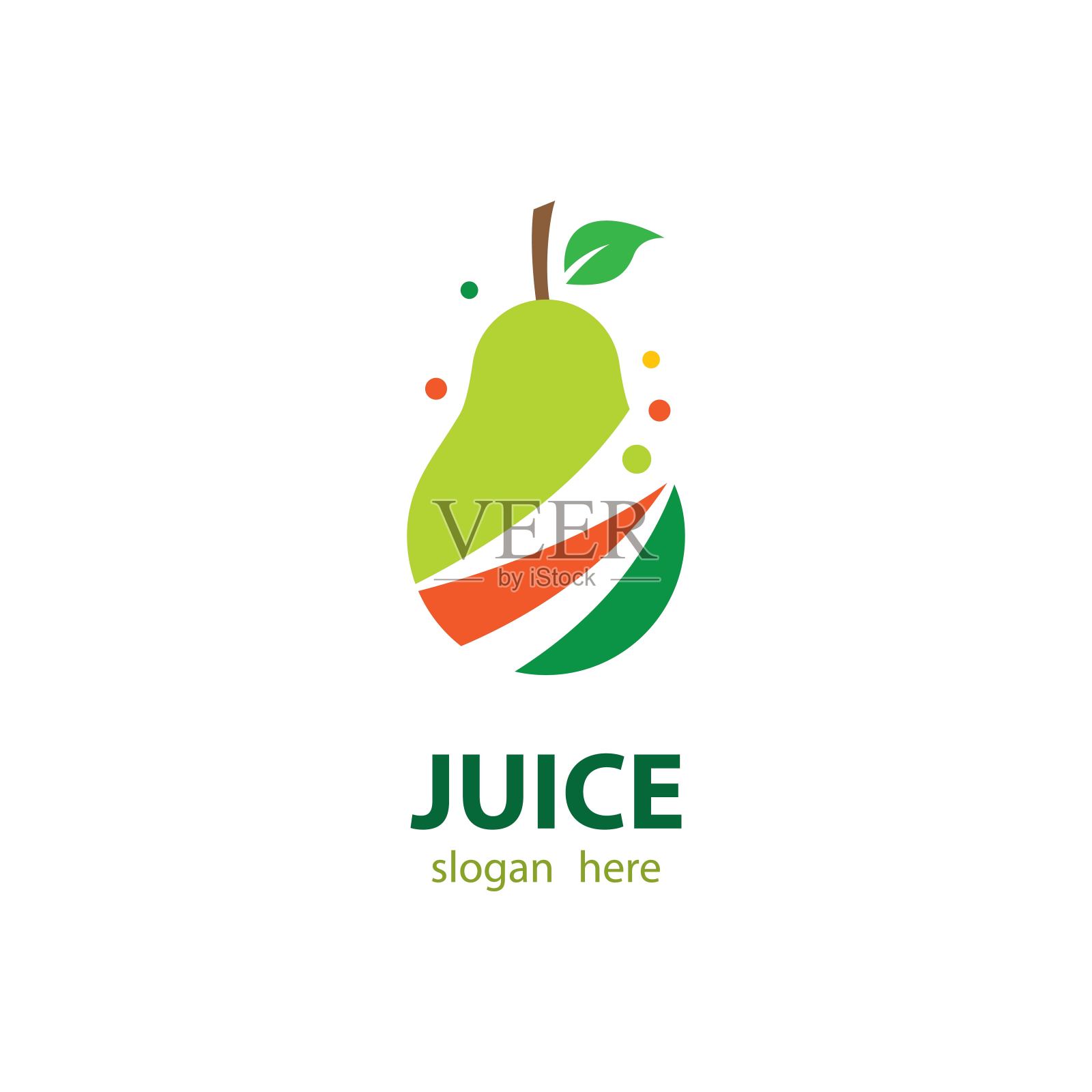 梨的标志图片插画图片素材