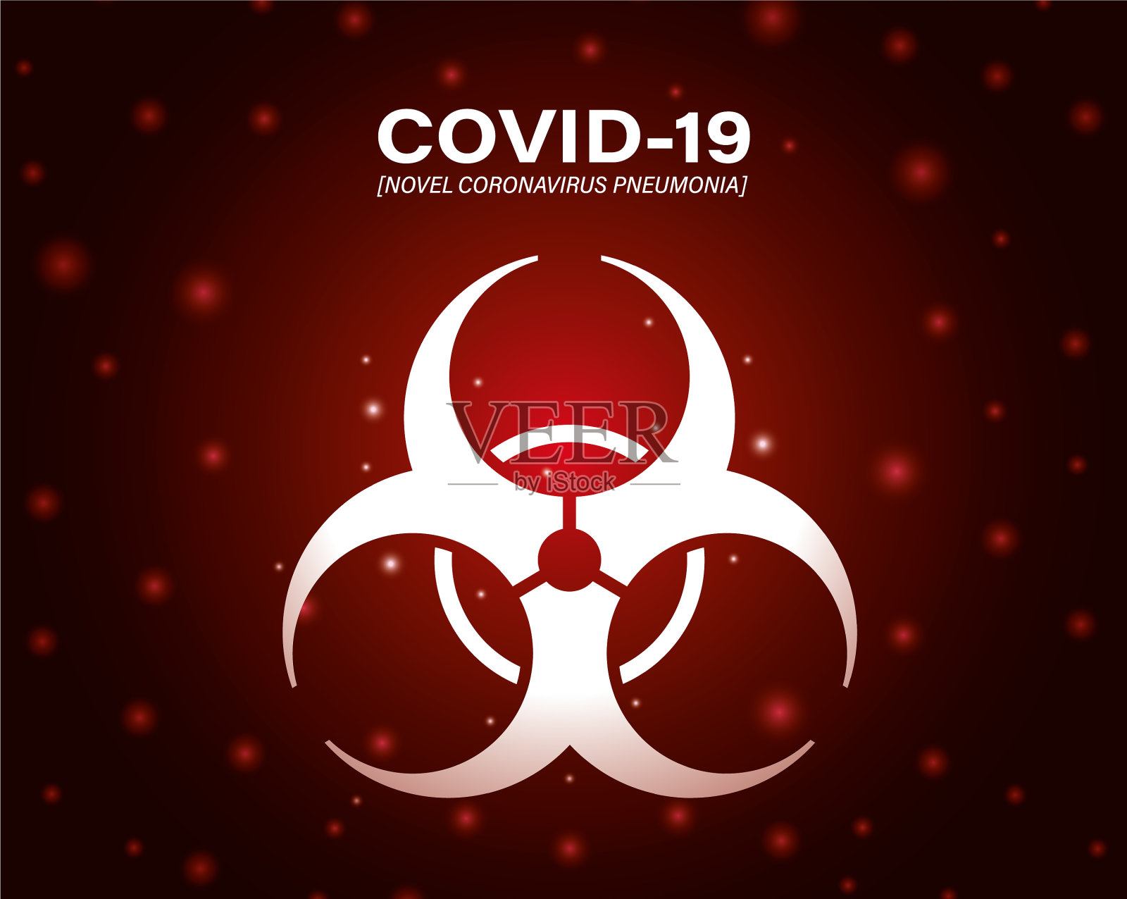 新型冠状病毒肺炎和插画图片素材