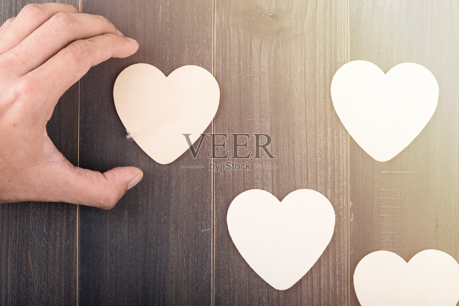 美丽的纸心木背景照片摄影图片