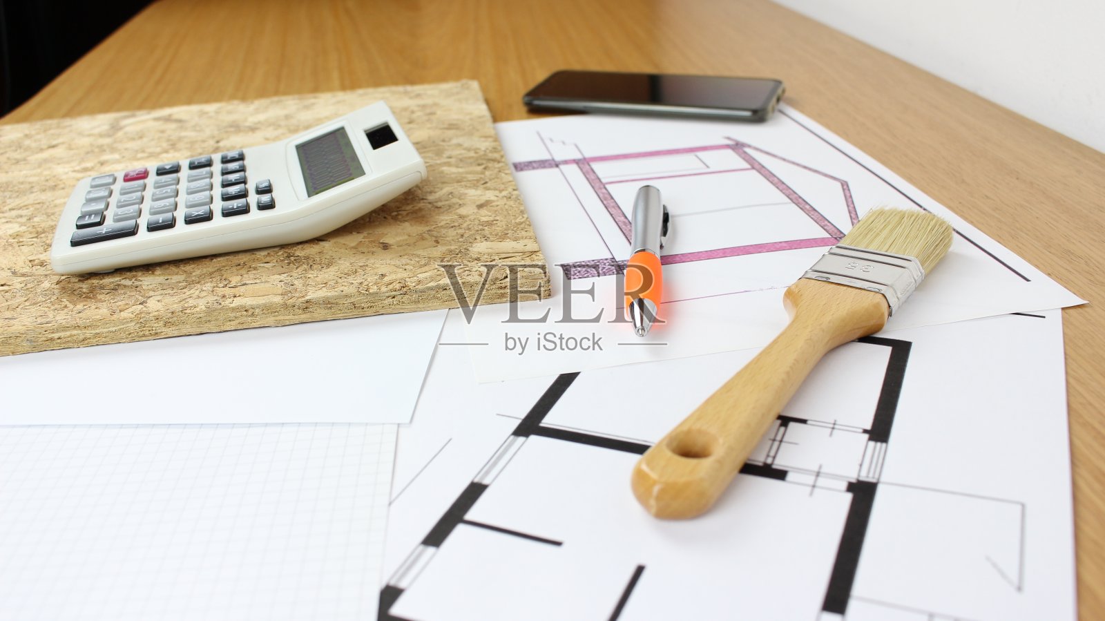 建筑图形学校绘图计算器照片摄影图片