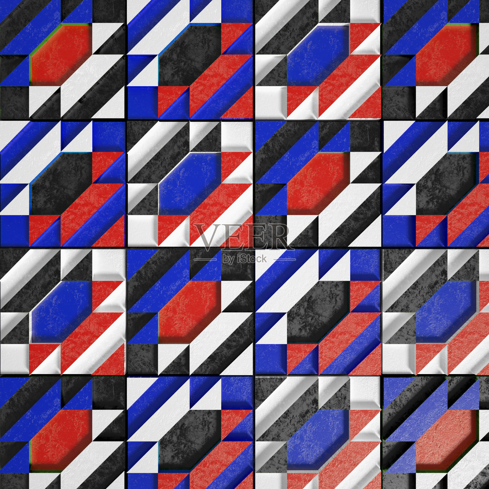 美丽,欢快的图案背景。3d渲染,3d渲染。照片摄影图片