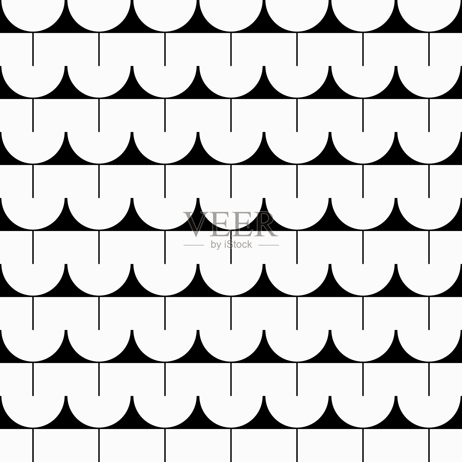 抽象几何矢量经典无缝图案插画图片素材