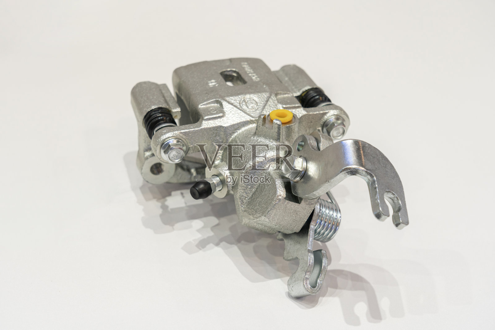 白色背景上的车辆部分照片摄影图片