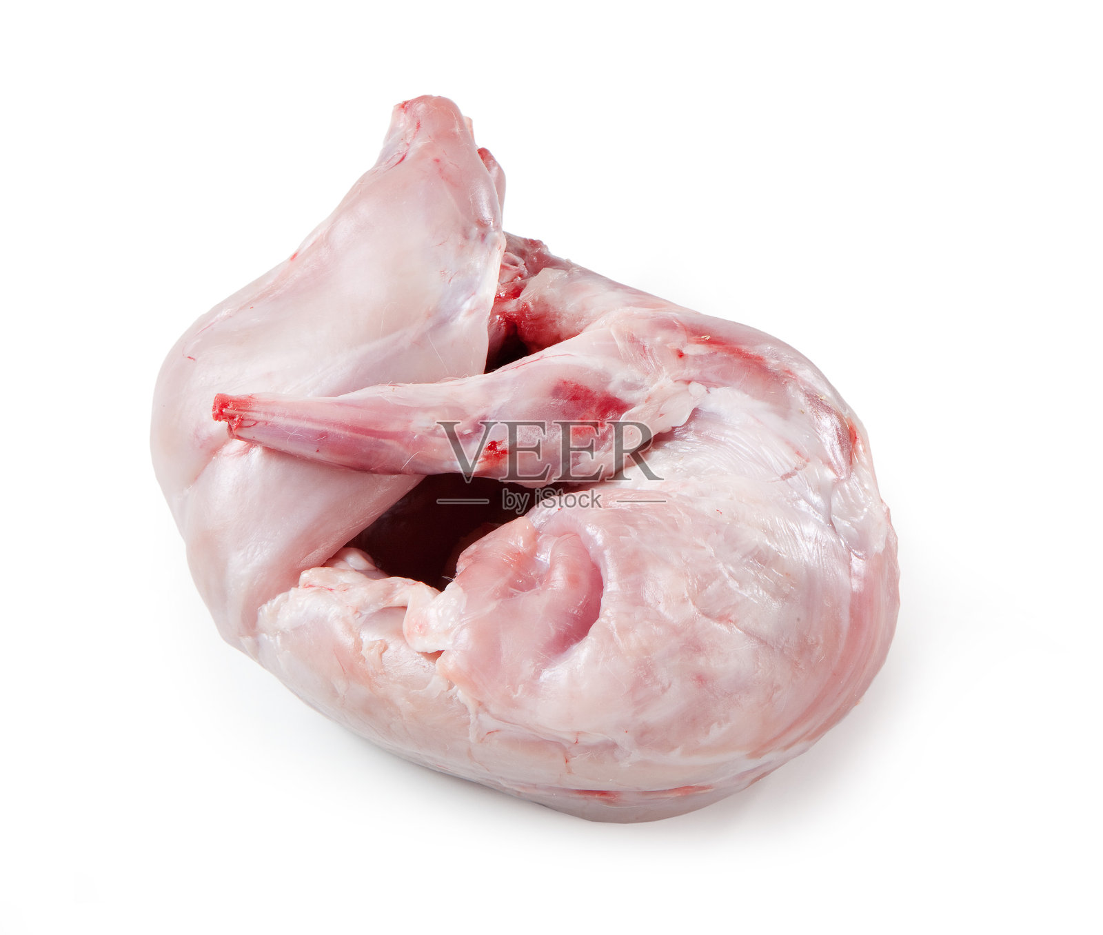 整块生兔肉照片摄影图片