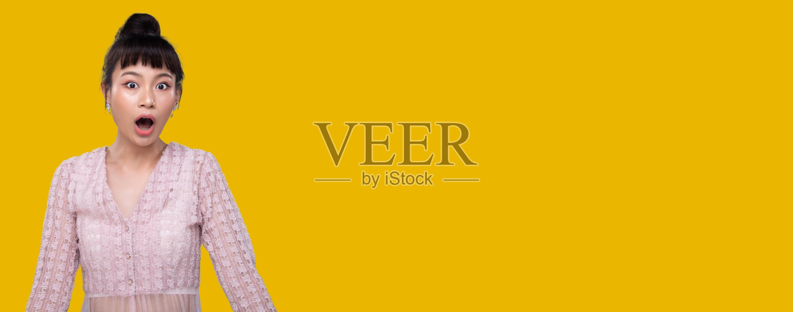 时尚肖像简介亚洲女性时尚项目化妆照片摄影图片