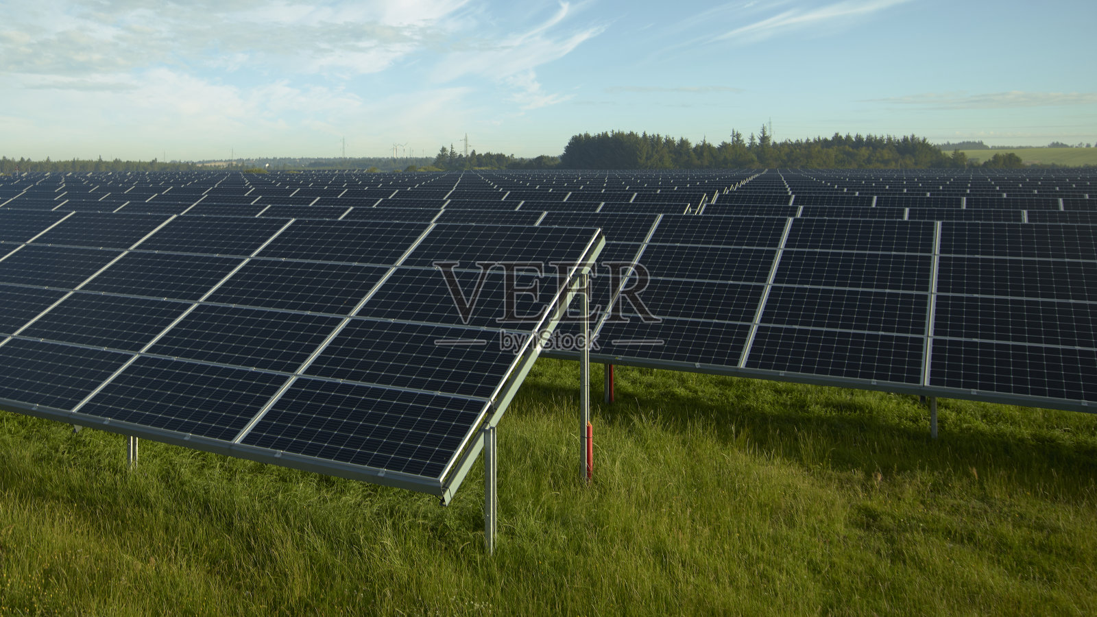 太阳能电池板照片摄影图片