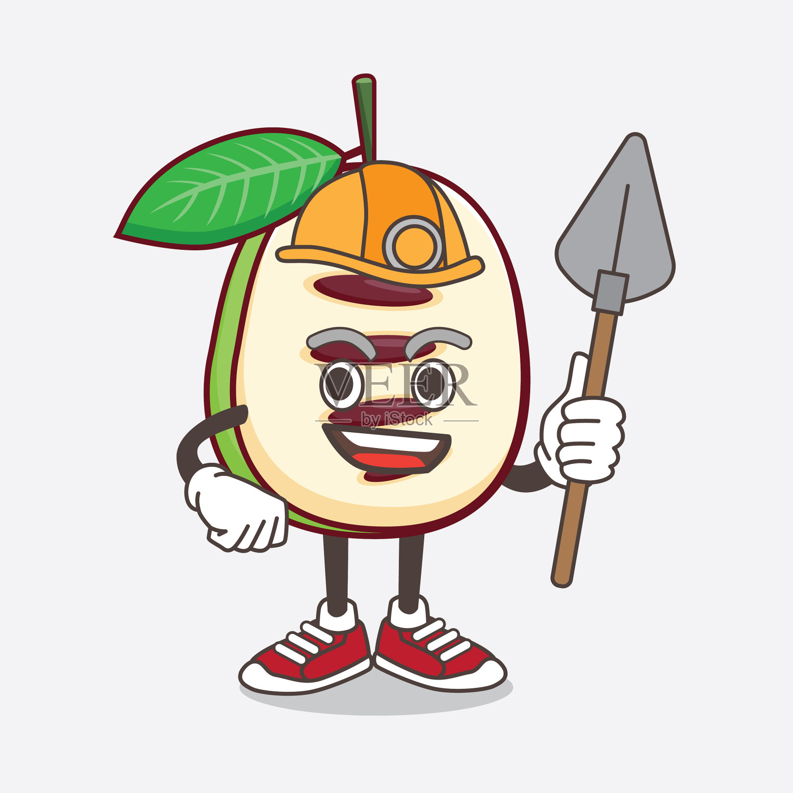 泡泡果卡通吉祥物人物一样酷插画图片素材