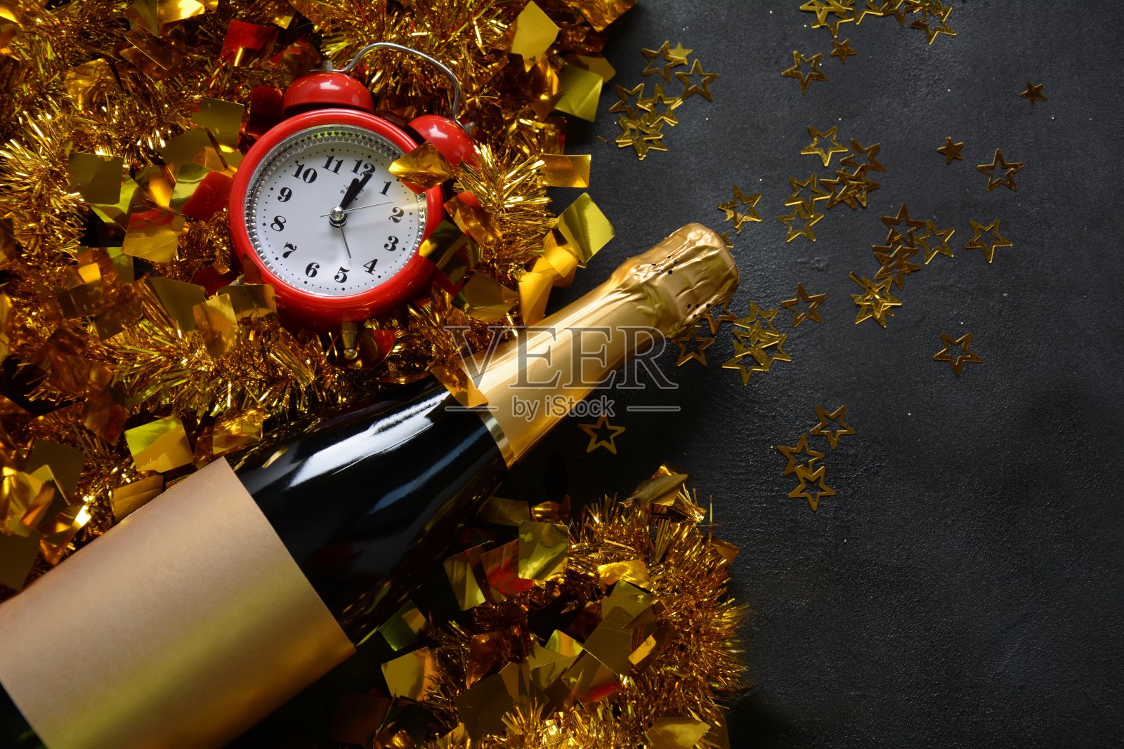 新年快乐和圣诞节贺卡,带空白区域照片摄影图片