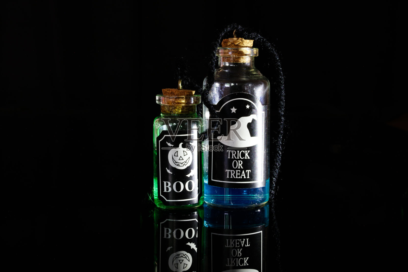 万圣节的药水照片摄影图片