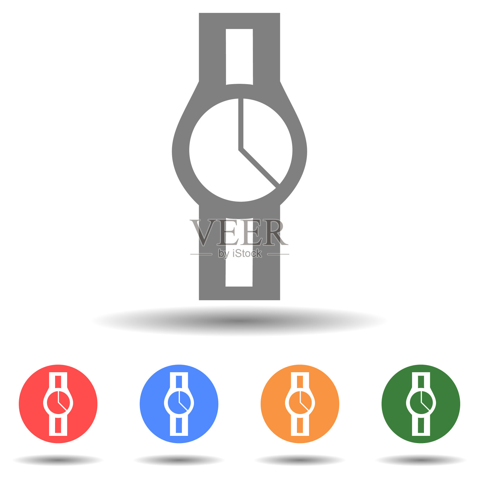 现代看图标图标素材