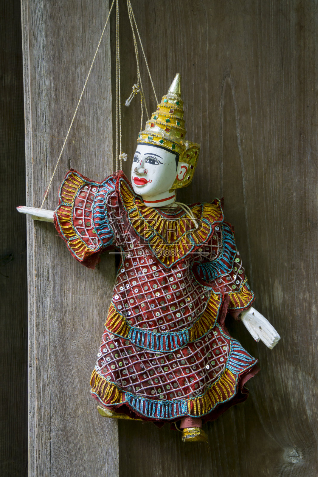 傀儡娃娃的纪念品照片摄影图片