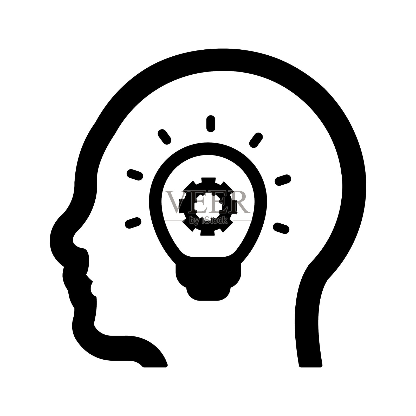 创造性的解决方案图标图标素材