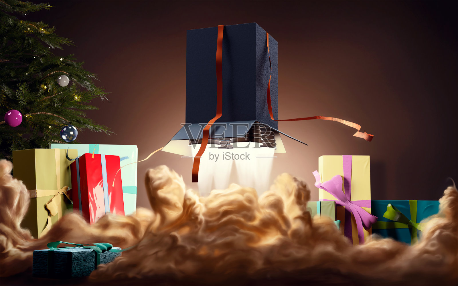 圣诞节礼物照片摄影图片