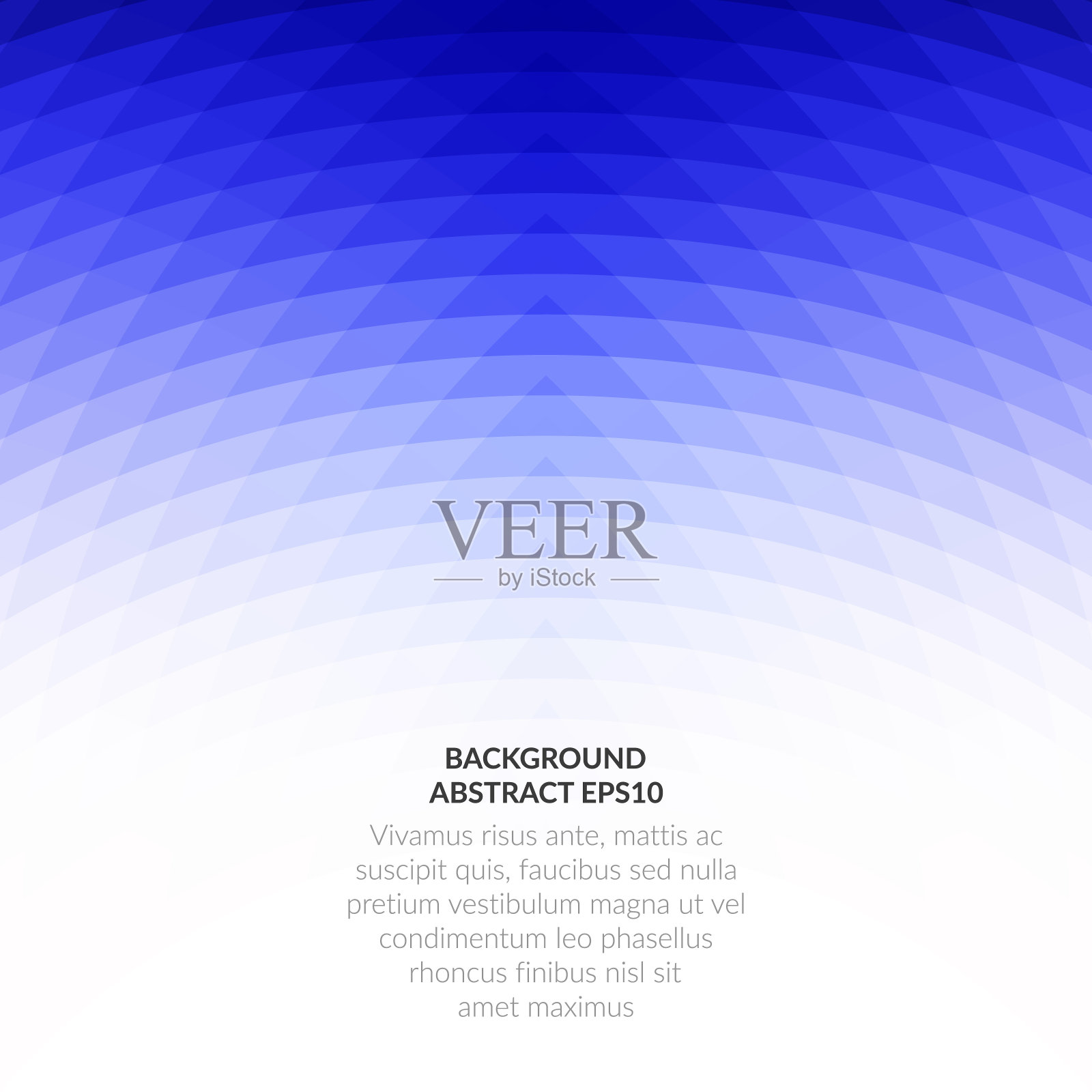 抽象背景与几何纹理。白色背景上的饱和蓝色。插画图片素材