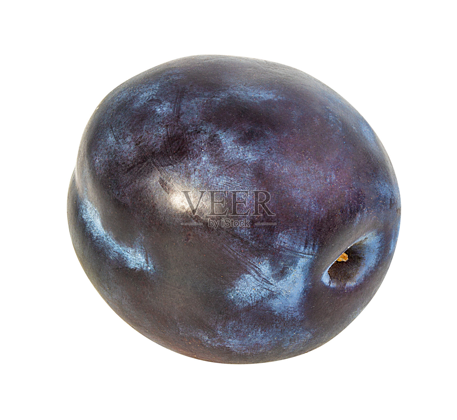 梅子孤立在白色背景与裁剪路径照片摄影图片