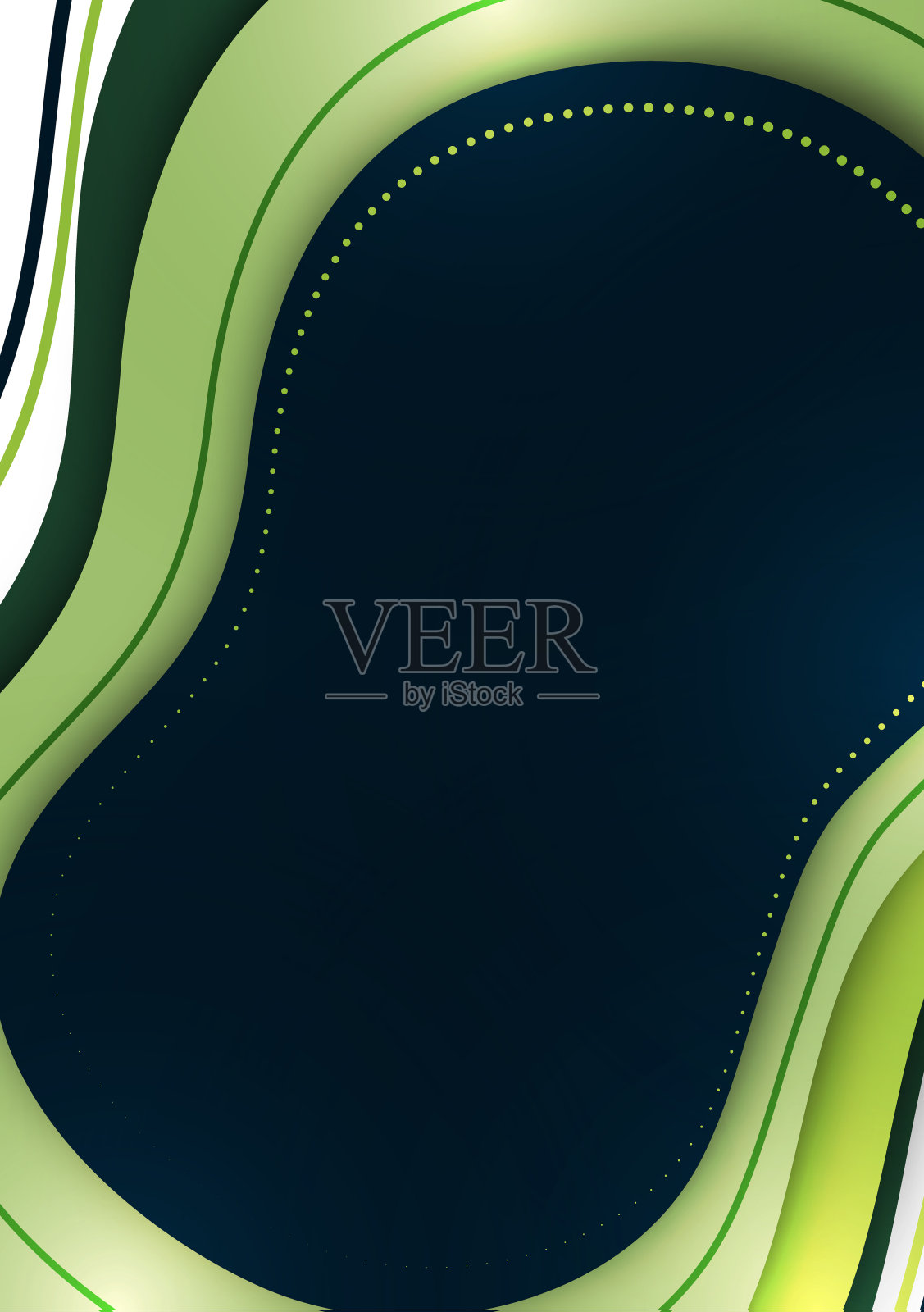 有机设计液体彩色抽象几何形状。元素为一个最小的横幅,标志,社会张贴。向量插画图片素材