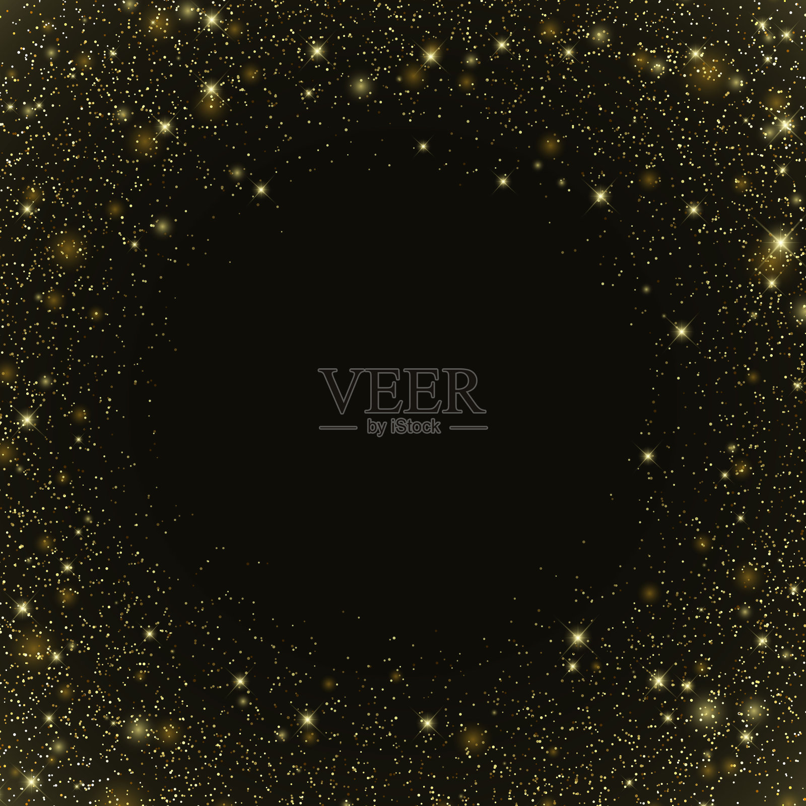 太空星系背景与星星模板为您的设计插画图片素材