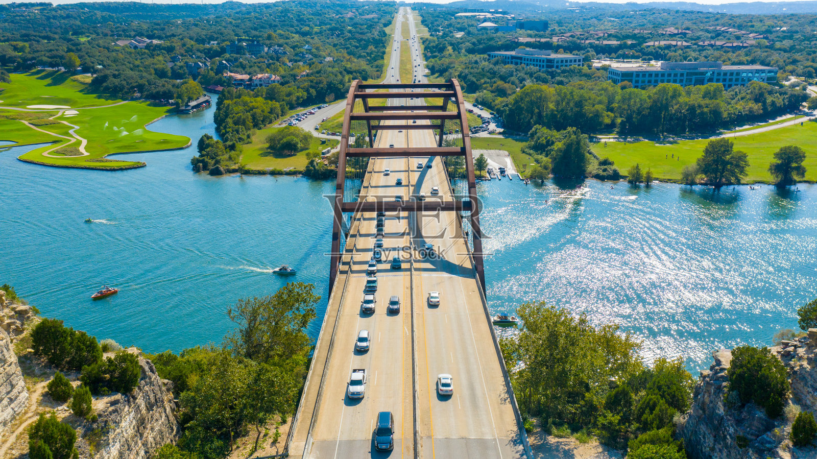 Pennybacker桥照片摄影图片