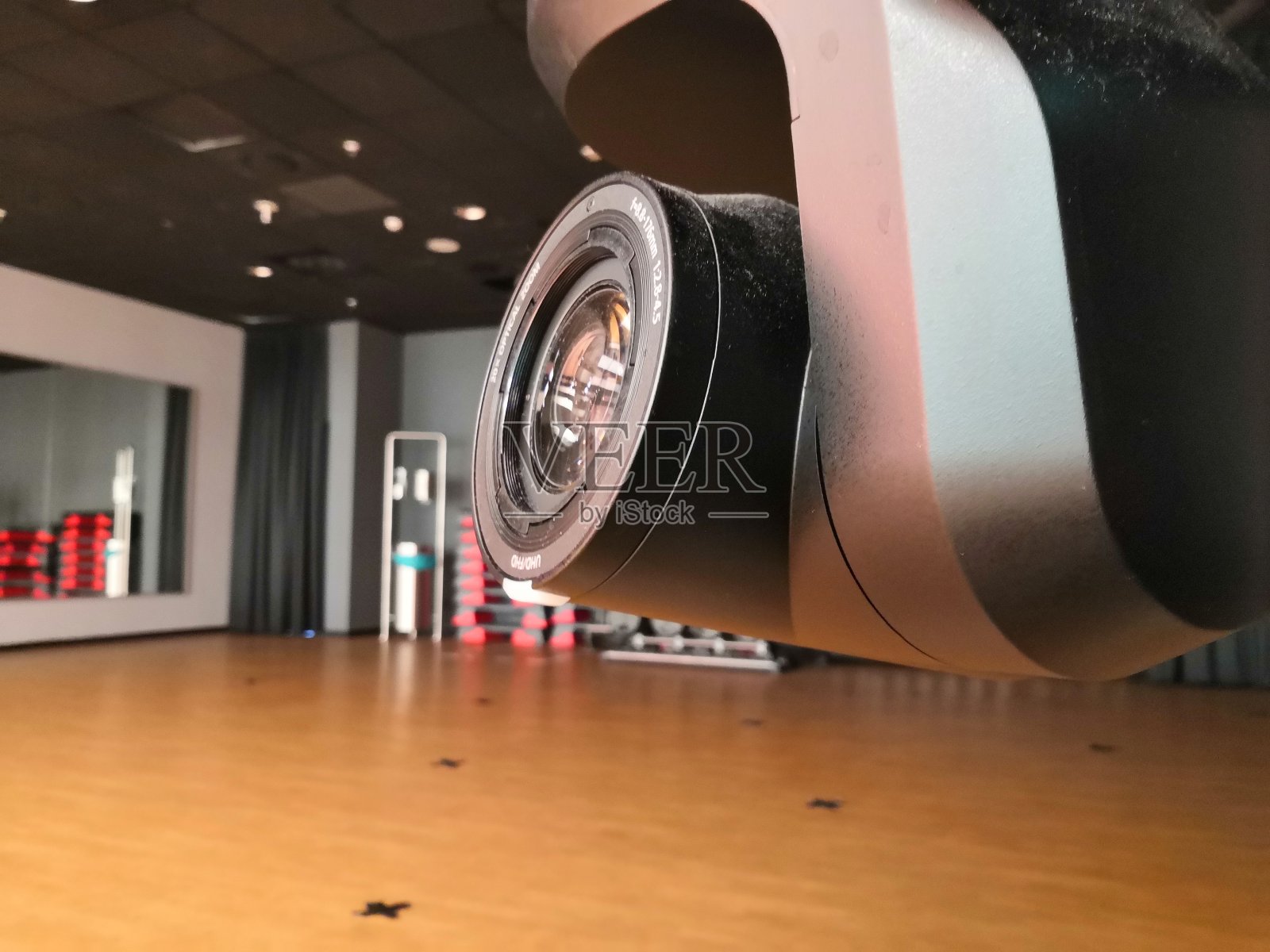 健身俱乐部的空照片摄影图片