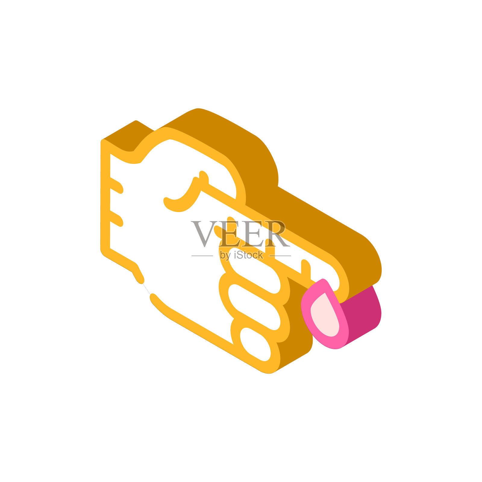 血液分析等距图标矢量插图图标素材
