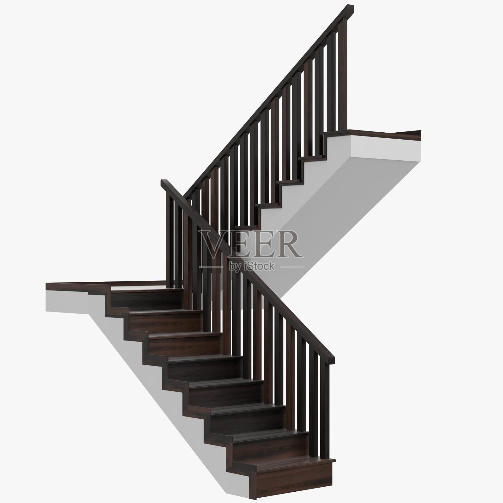 楼梯平台的楼梯照片摄影图片