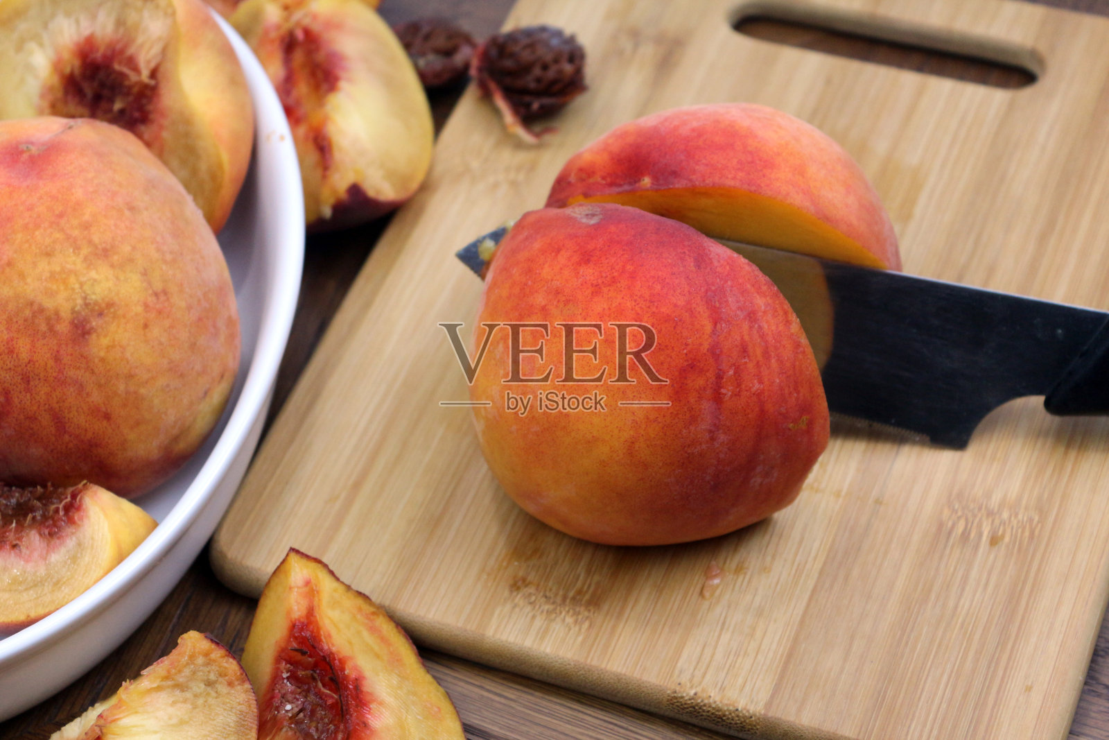 桃子照片摄影图片