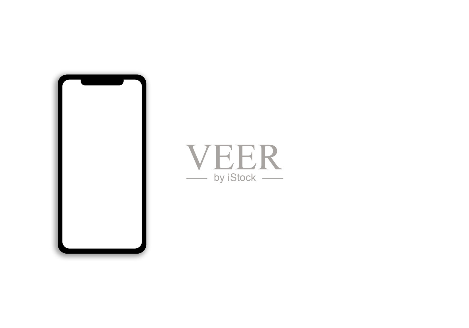 黑白屏幕的智能手机照片摄影图片