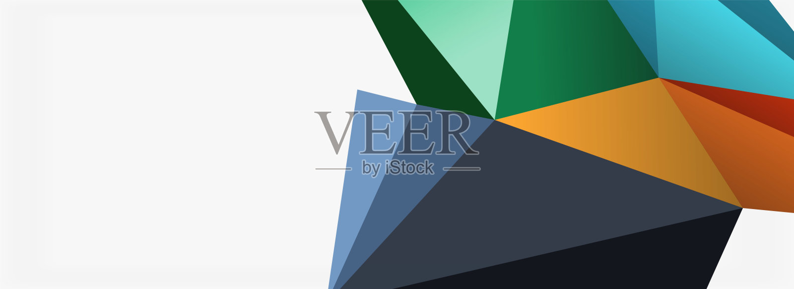 3d马赛克抽象背景,低聚形状几何设计插画图片素材