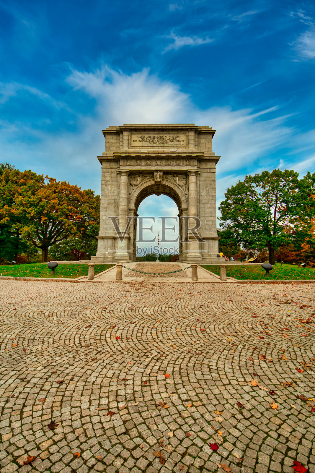 福吉谷国家历史公园的国家牌坊照片摄影图片