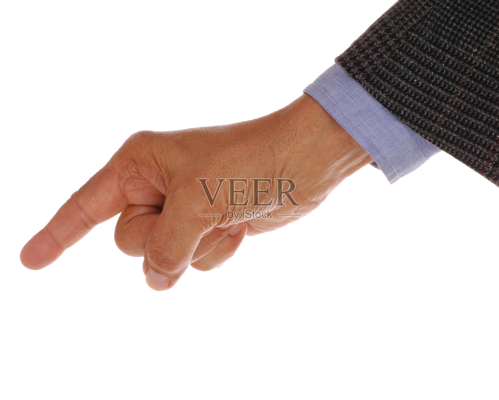 男人的手指出照片摄影图片