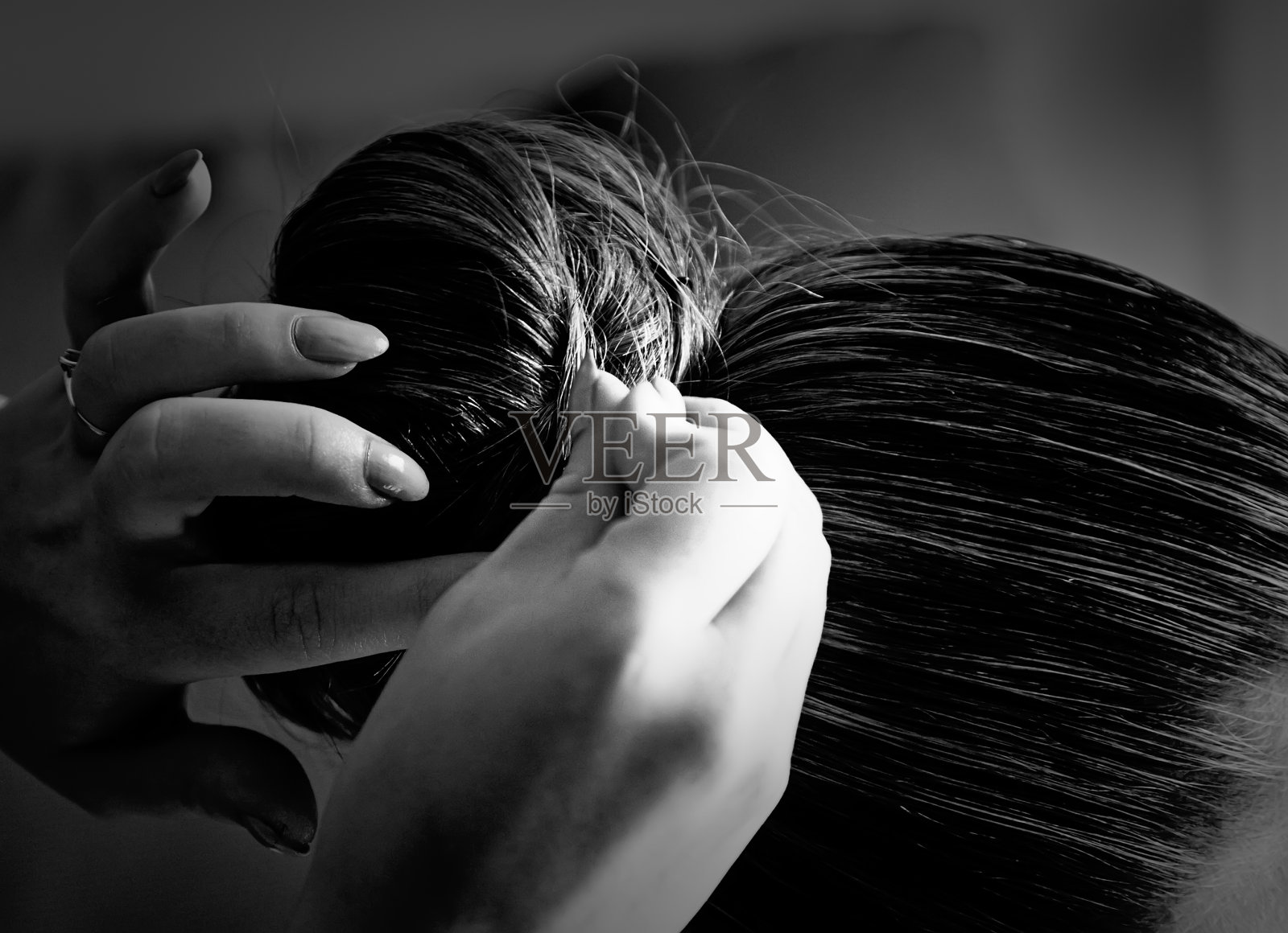 理发师做收集照片摄影图片