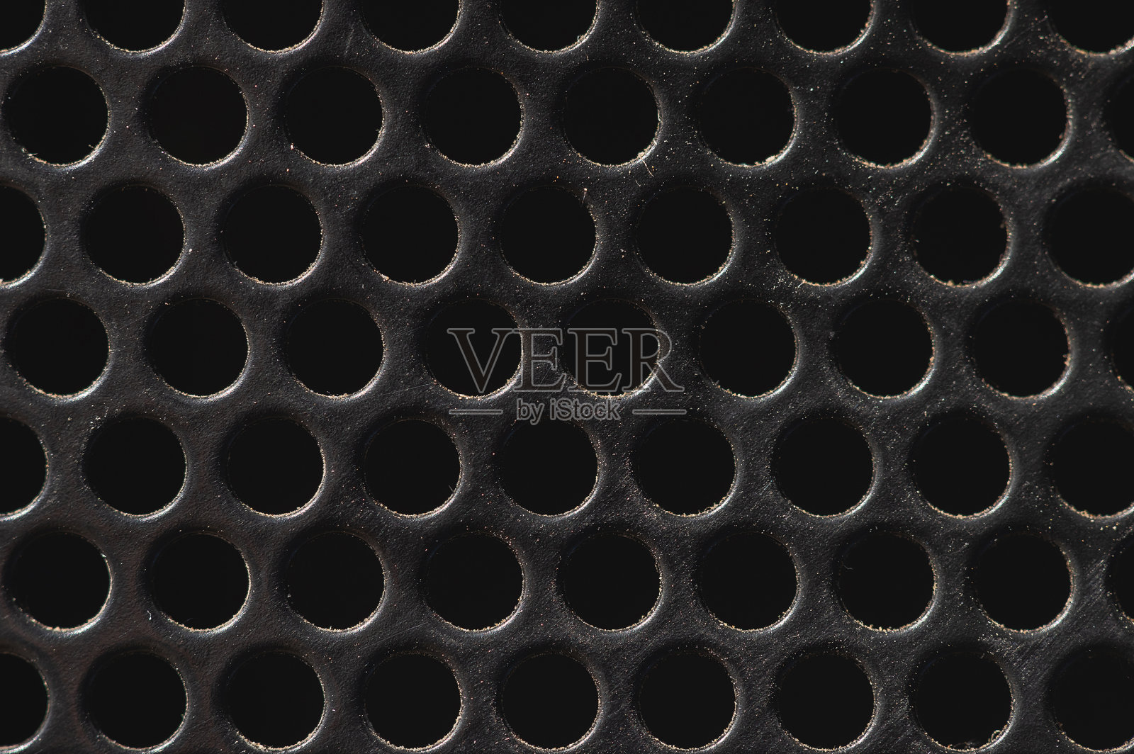 音箱格栅纹理为黑色,带有灰尘颗粒照片摄影图片