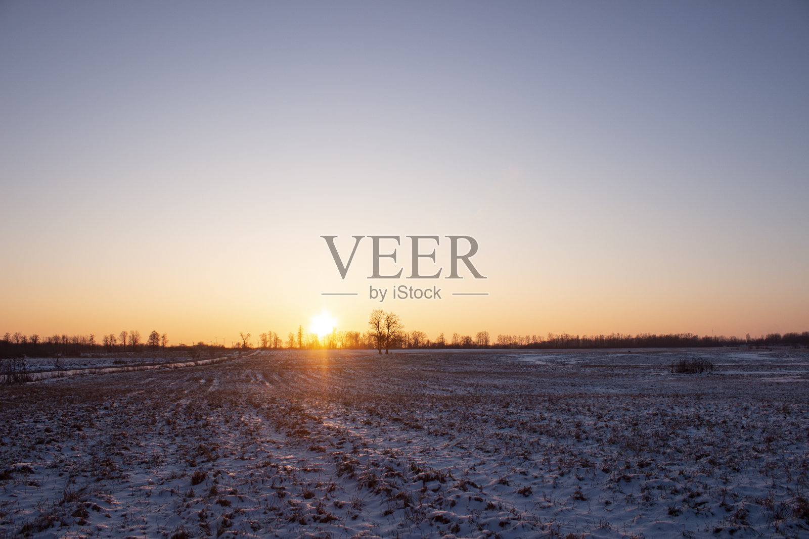 风景如画的冬景照片摄影图片