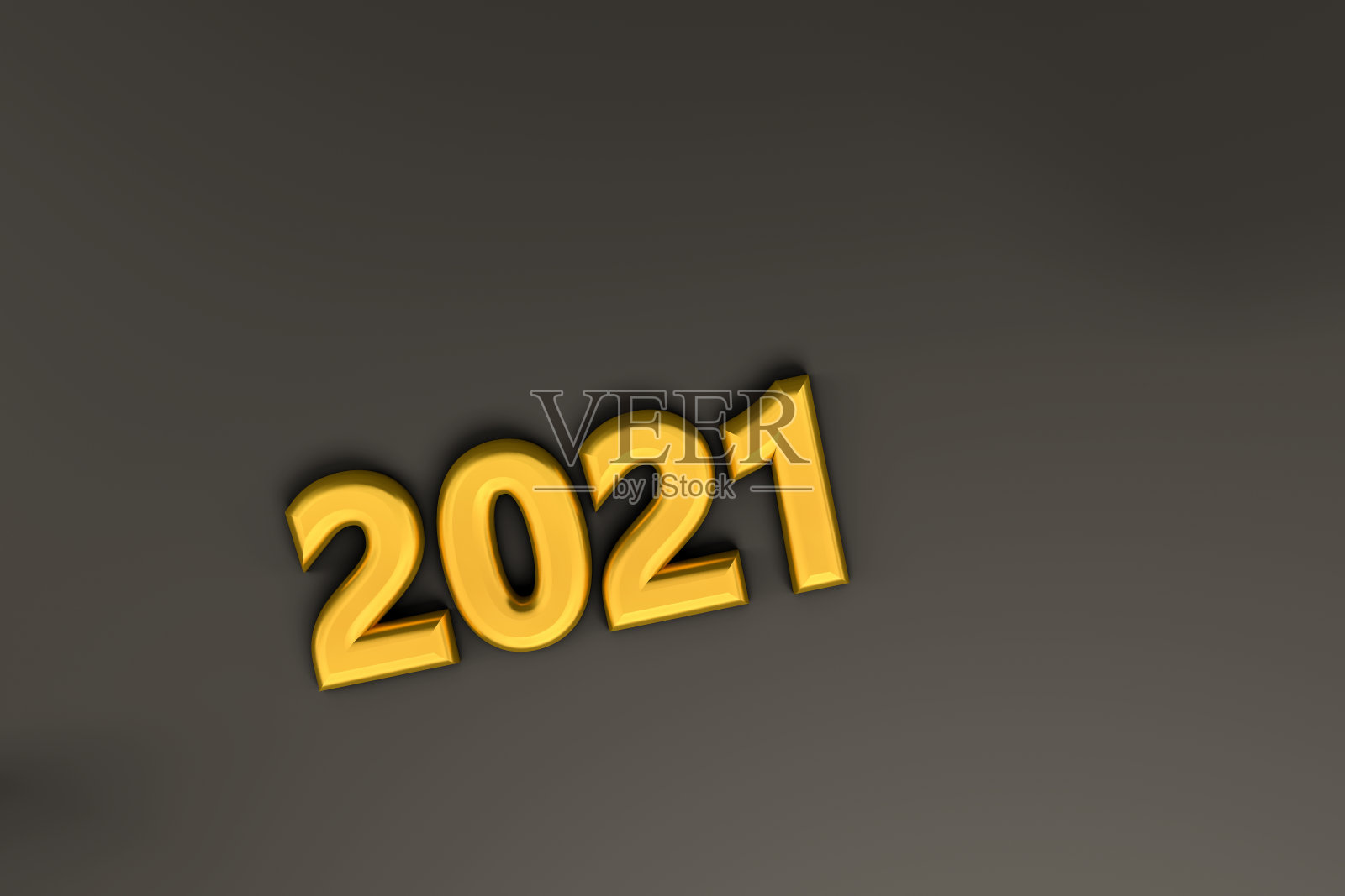 圣诞和新年的概念的3d渲染。照片摄影图片