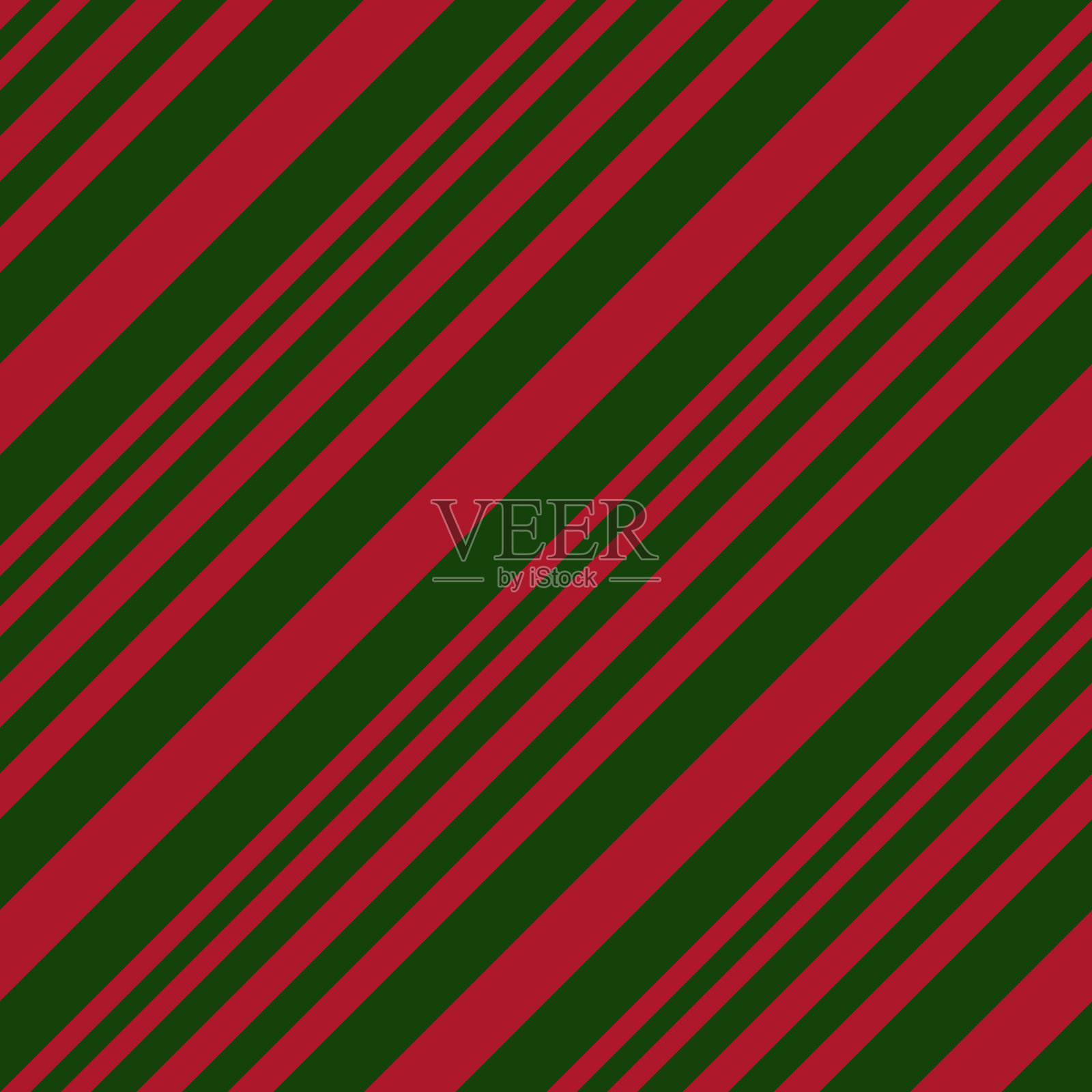 圣诞条纹无缝图案背景中插画图片素材