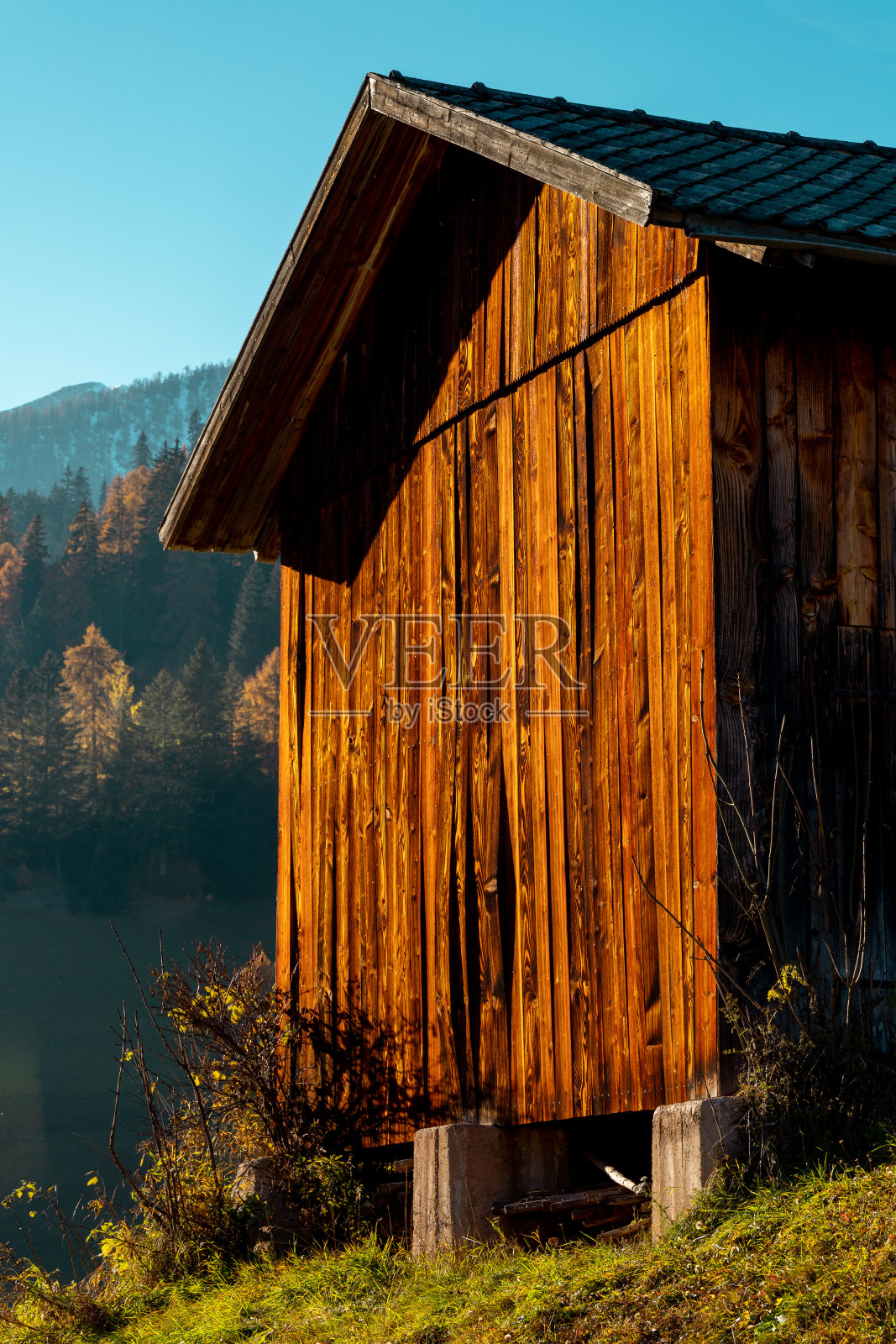 来自意大利白云石的明信片照片摄影图片