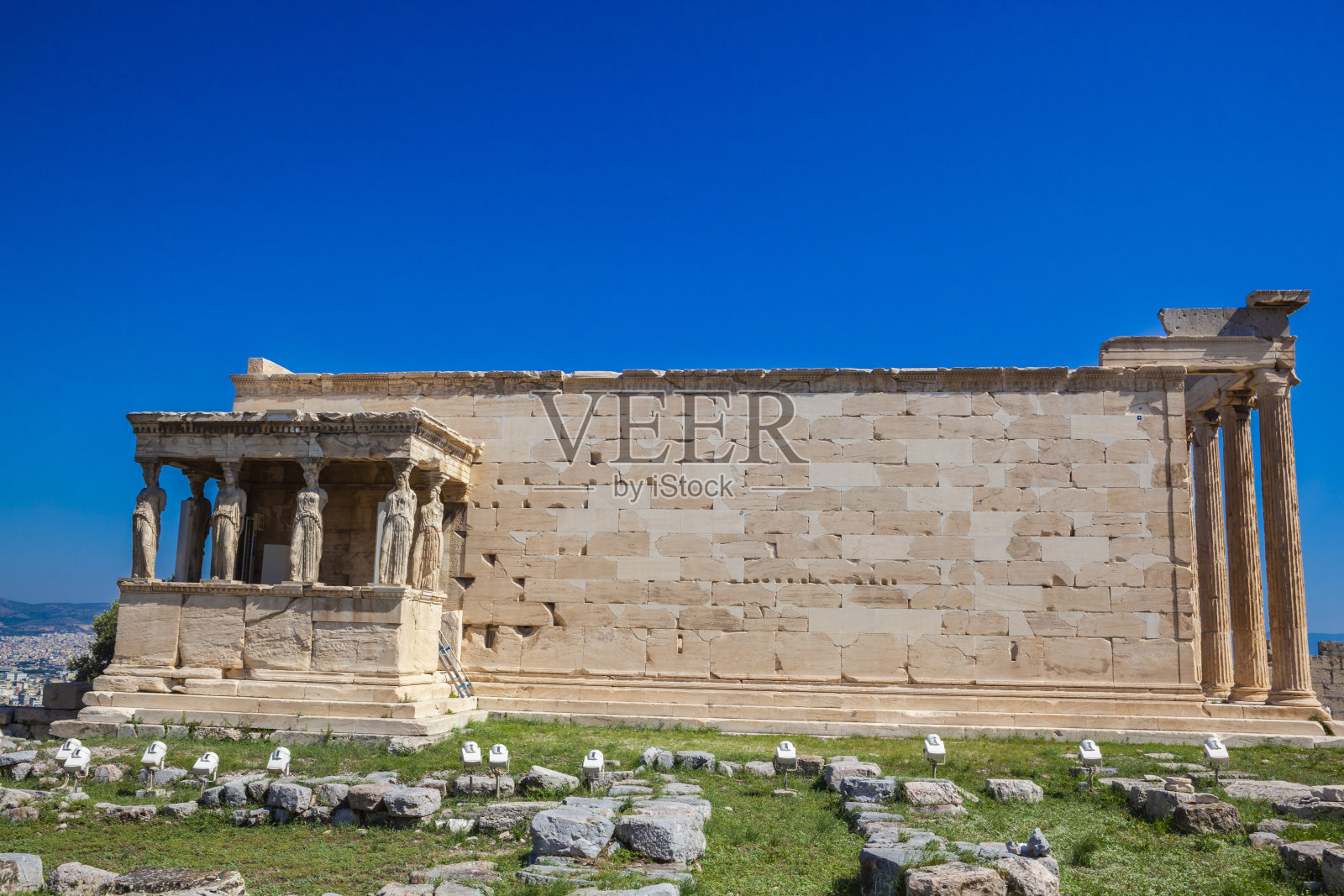 埃瑞克修姆,雅典卫城,希腊照片摄影图片