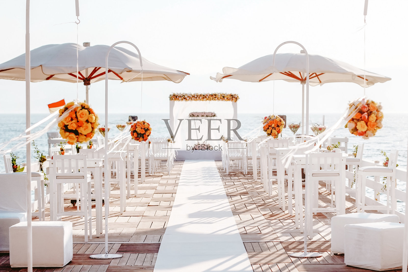 空旷的婚礼舞台背景照片摄影图片