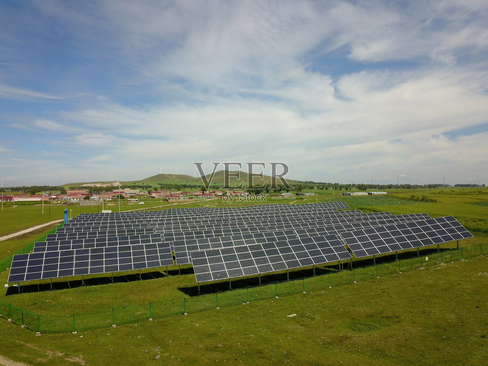 太阳能电池板,绿色能源,光能照片摄影图片