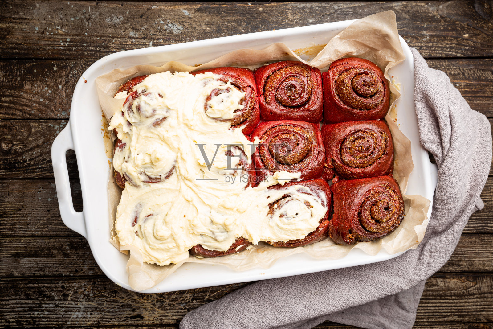 自制肉桂卷照片摄影图片