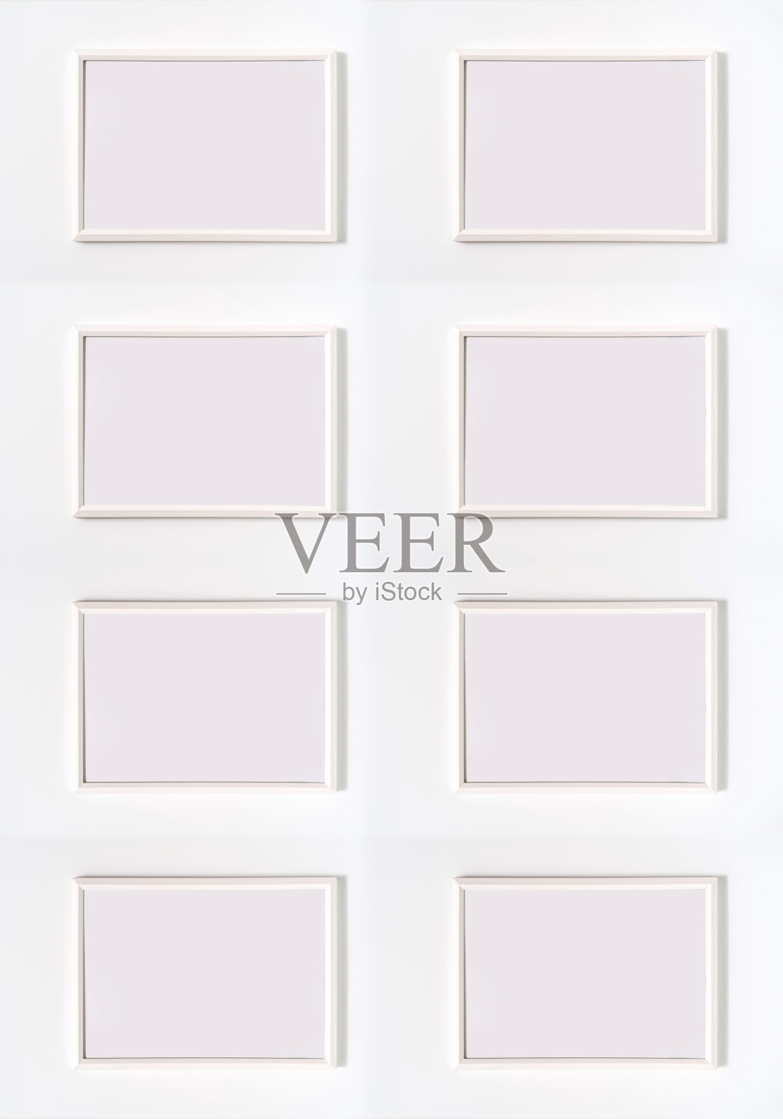 相框肖像在白色的背景照片摄影图片