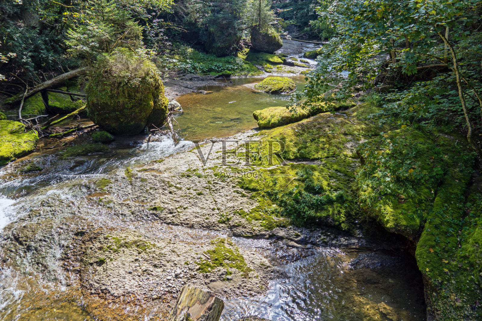 西依斯托贝尔峡谷Allgäu照片摄影图片