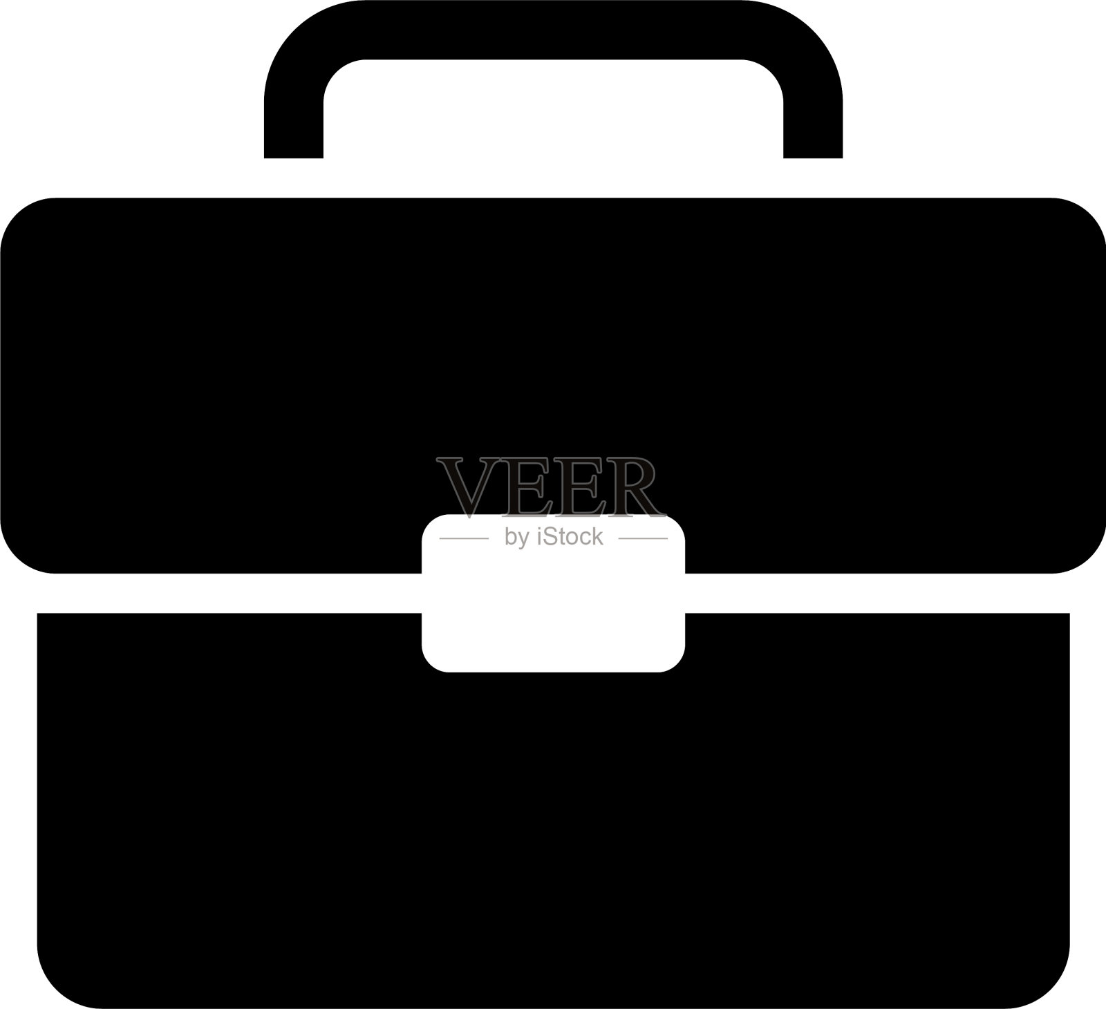 公文包图标设计模板插画图片素材