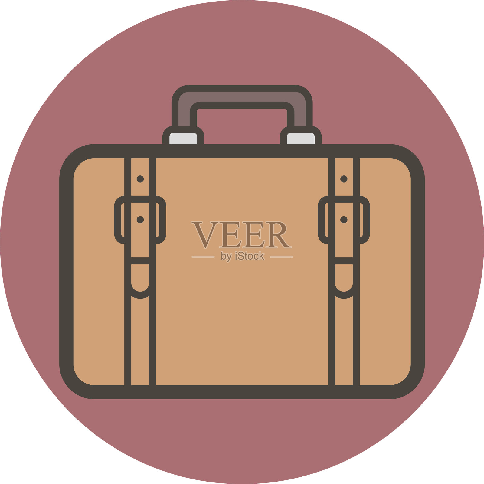 旅行袋图标素材