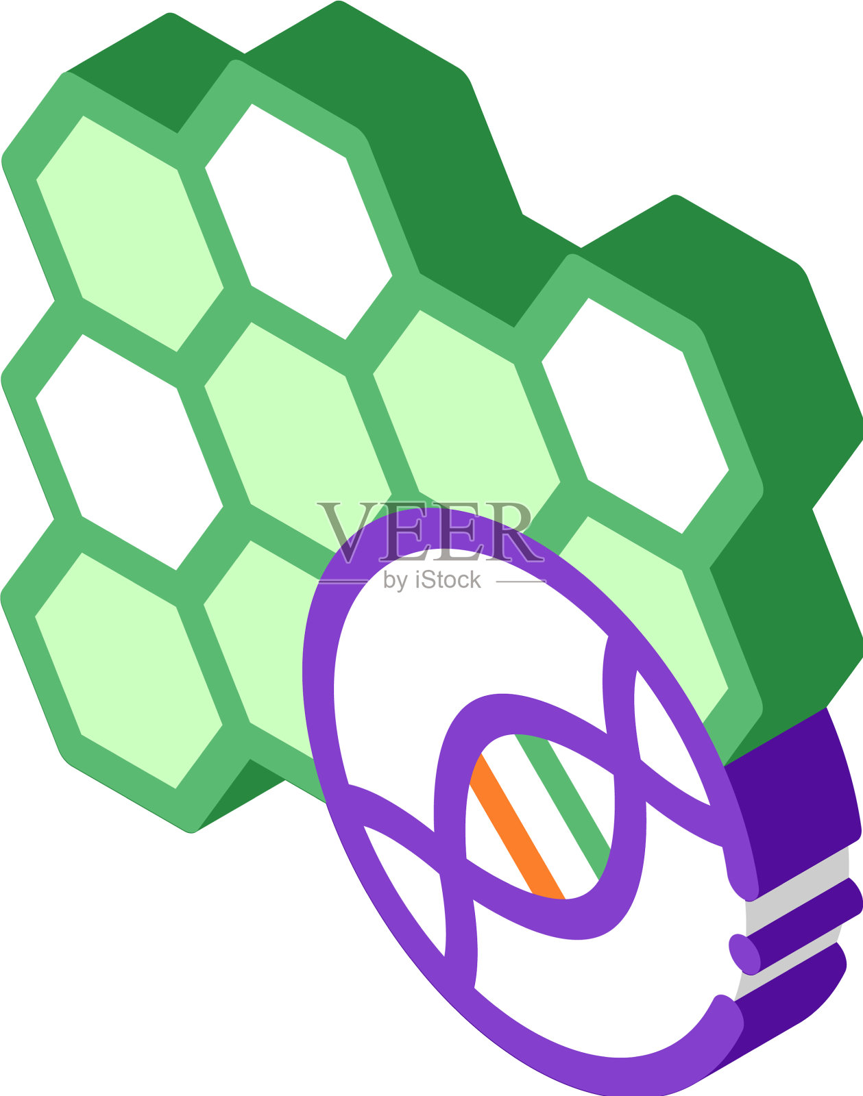 分子纳米生物生物材料设计元素图片