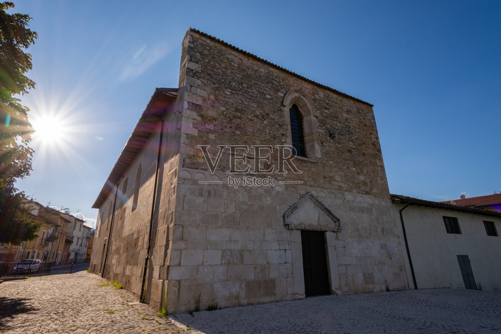 科皮托,阿布鲁佐。圣彼得教堂照片摄影图片