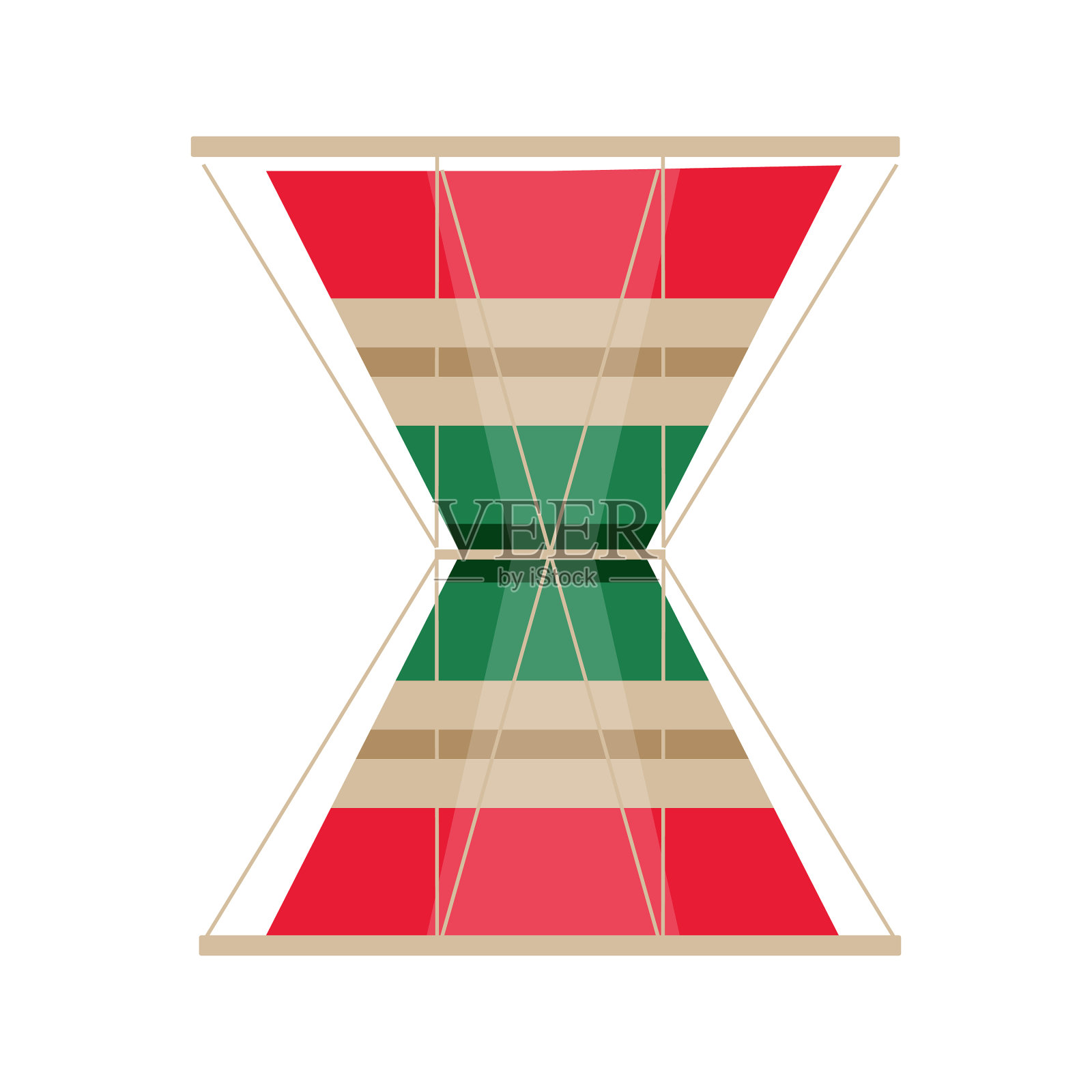 墨西哥民族的打击乐器插画图片素材