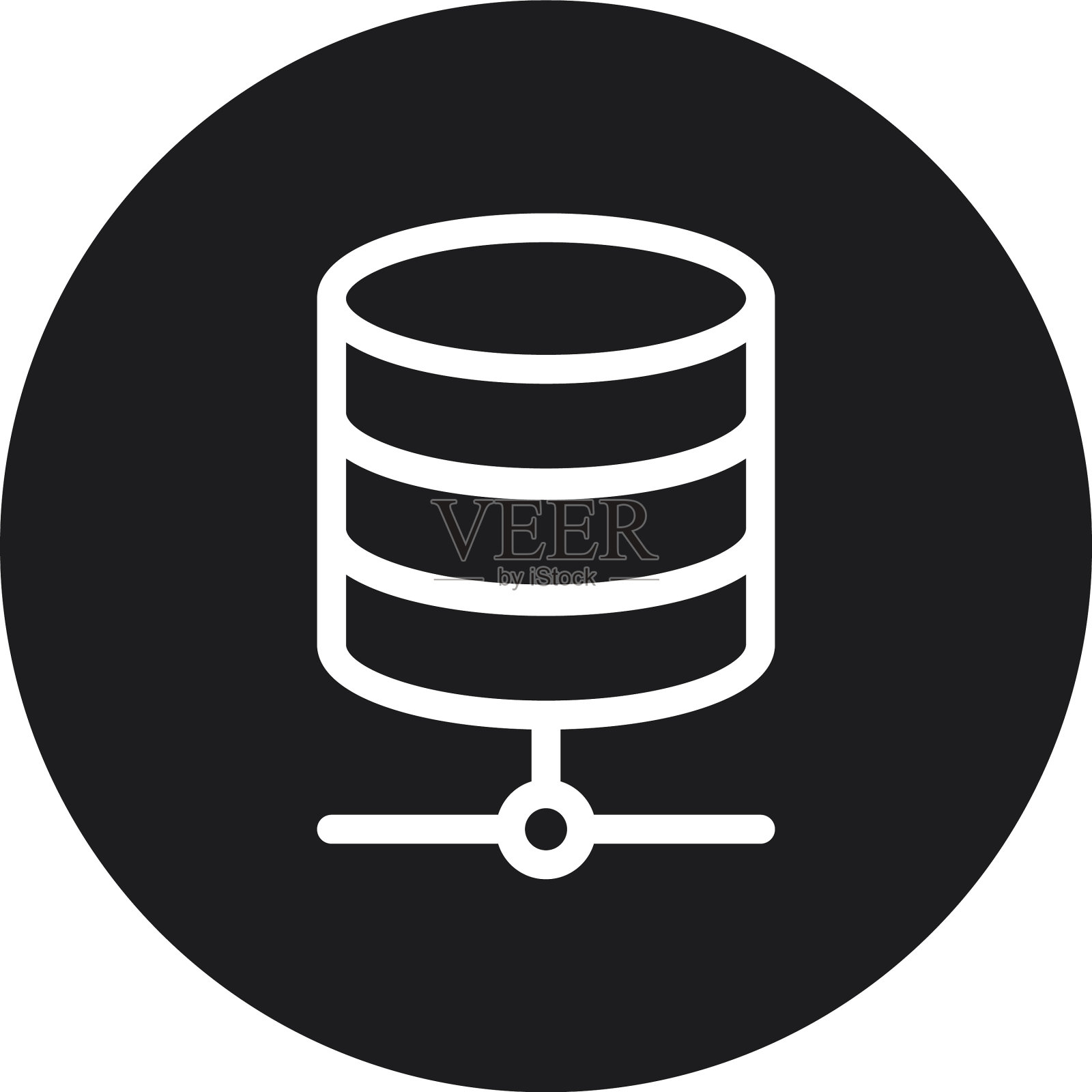 数据库存储图标块样式图标素材