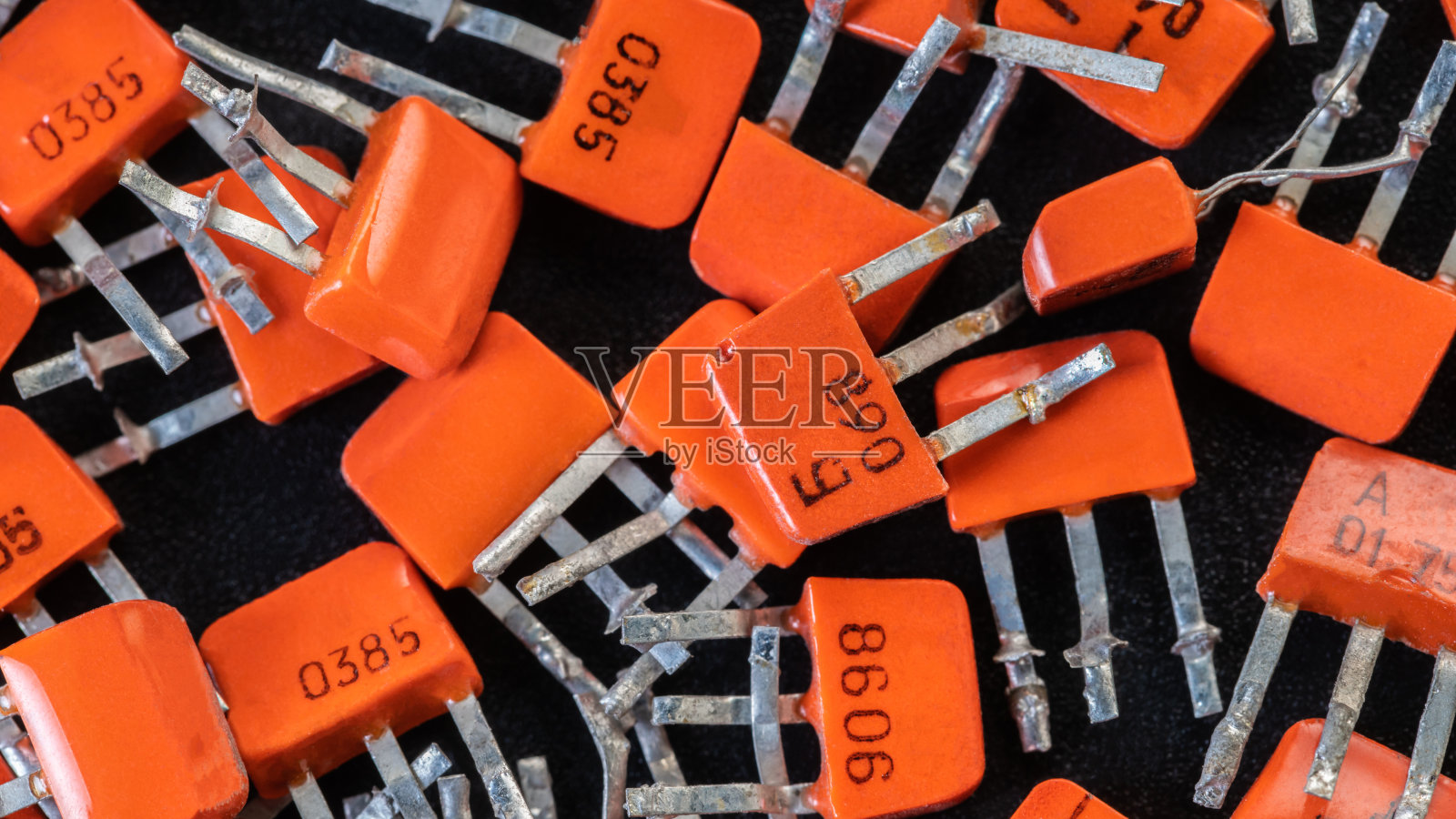 电子元件的特写照片摄影图片